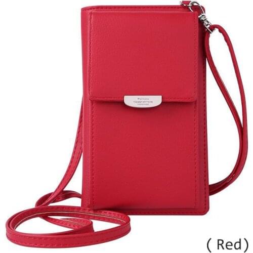 Messenger Womens Wallet Phone Wallets Ladies Multi-card New Shoulder Strap Fashion Long Mobile Credit Bag Banknote Card Holder
