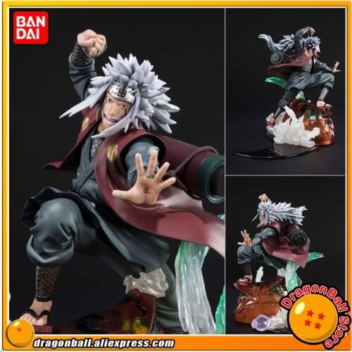 100% Original BANDAI SPIRITS Tamashii Nations Figuarts ZERO Collection Figure - Jiraiya Kizuna Relation