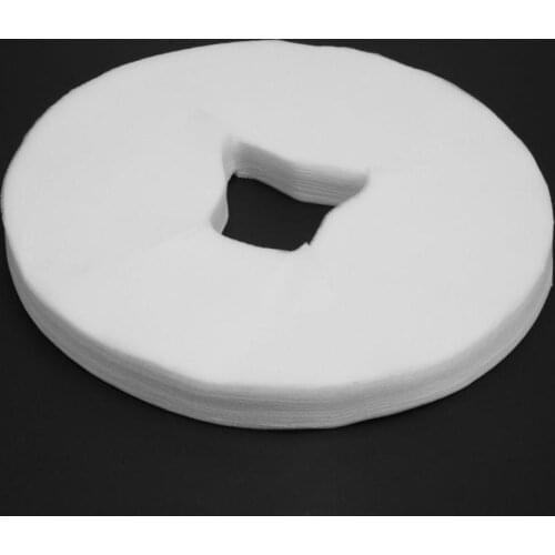 100pcs/set Disposable Non-woven Fabric Face Massage Pad Spa Pillow Cushion