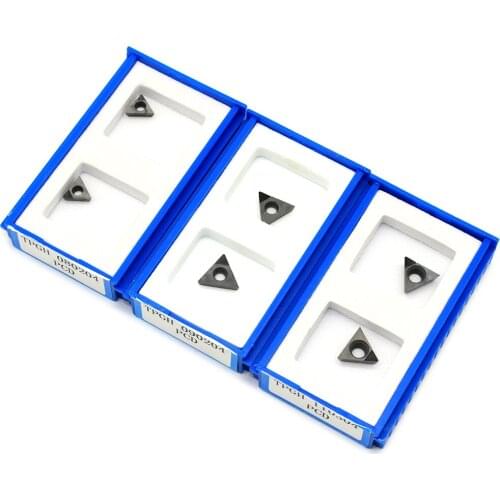 2PCS TPGH080204 TPGH090204 TPGH110304 PCD CBN Diamond Inserts Milling Turning Tool Lathe Cutter Tools Milling Turning Inserts