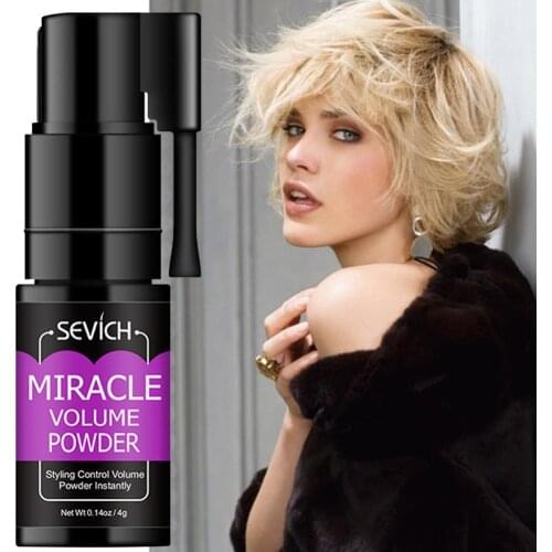 4g Hair Fluffy Powder Spray Natural Modeling Refreshing Hair Mattifying Powder Volumizing Effective Fluffy Hair Styling Unisex