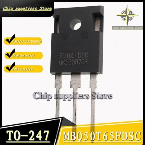 5PCS-10PCS) MBQ50T65FDSC TO-247 MBQ50T65F TO247 50T65F Welding machine commonly used IGBT transistor 50A 650V New and original