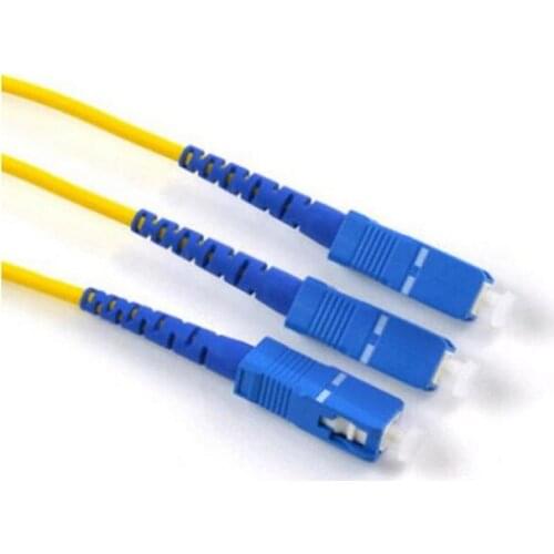 Free Shipiing 2pcs/lot SC/UPC 1X2 PLC Singlemode Fiber Optical splitter FTTH 1x2 PLC optical fiber splitter, FBT Optical Coupler