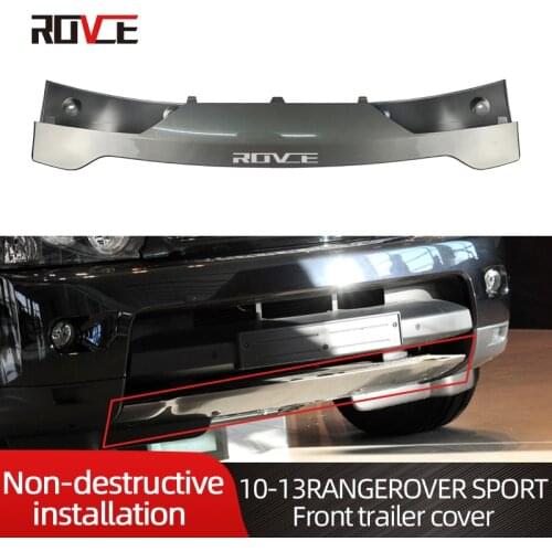 Auto Front Bumper Trailer Cover For 2010 2011 2012 2013 Land Rover Range Rover Sport L320 LR015079 Front Lip Protection Cove