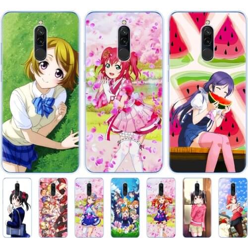 For redmi 8a 8 case for redmi note 8 PRO 8T 9S case for xiaomi mi 10 PRO NOTE 10 PRO MI 9 lite Love live school idol diary