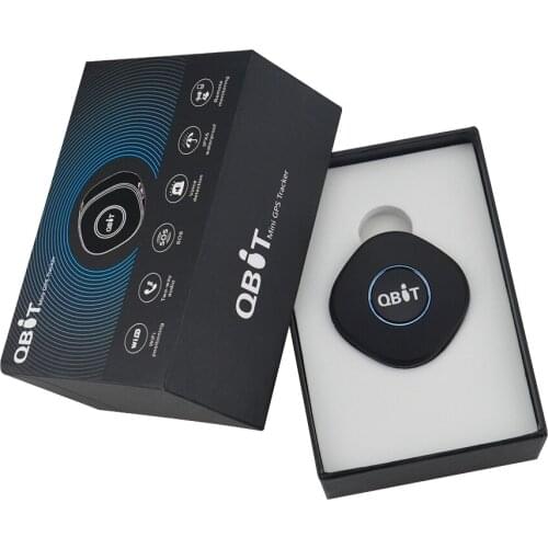 Qbit Wallet GPS Tracker Personal GPS Locator Key Finder With SOS Call Two-way Talking Waterproof and Realtime Tracking by APP PC