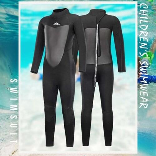 Long-Sleeved Snorkeling Jumpsuit Swimming Quick-Drying Wetsuit One-Piece Swimsuit 2MM Men And Women Sunscreen Swimsuit