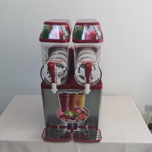 Commercial Smoothies Machine 3 Tank Snow Melting Machine Slush Machine Ice Slush Maker 12L * 3