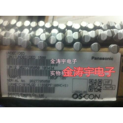 Original new 100% 16V180UF 6.3*6 SEPF polymer solid state capacitance 16SEPF180MC+S (Inductor)