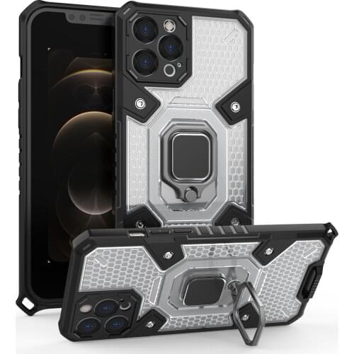 Rugged Shield Armor Shockproof Ring Case For Apple iPhone 12 11 Mini Pro Max X XS XR