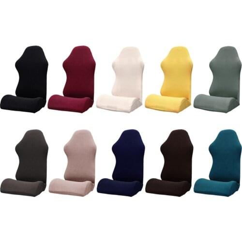 Removable Elastic Chair Cover Computer Chair Slipcover Soft High Back Large Size Protective Cover