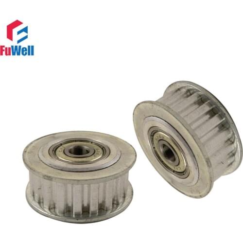 2pcs XL 12T Timing Idler Pulley 12 Teeth 3/4/5/6mm Inner Bore Idle Pulley 11mm Belt Width Bearing Synchronous Wheel