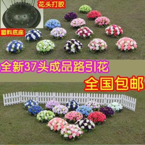 Wedding road cited flower 37 flower finished products flower roman column flower interlobule wedding props