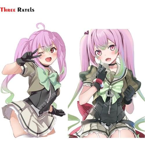 Three Ratels B59 Waifu Hentai Sexy Girl Suitcase Stickers Laptop Car Truck Waterproof Car Sticke Vinyl Material