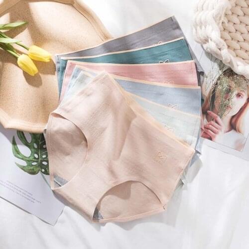 Seamless Womens for women panties for women sexy lingerie Underwear set large plus size pink panties Menstrual