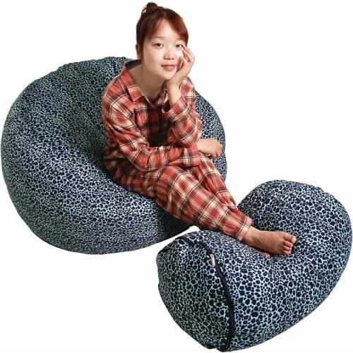 Ultra-soft lazy sofa set bean bag set tatami fabric home furniture