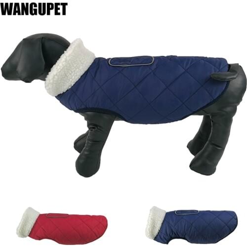 Large Dog Vest Jacket Clothing Autumn Winter Windproof Warm Dog Clothes reflect Coat for Small Dogs XS-3XL