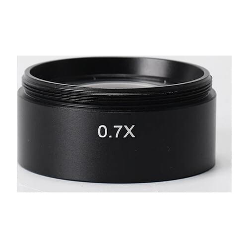 0.7X Microscope Auxiliary Objective Lens For Trinocular Binocular Microscope