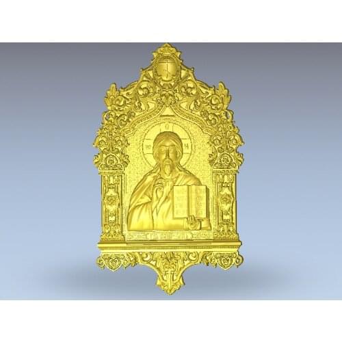 3D model jesus god relief for artcam type3 cnc router engraving STL format file for sale M431