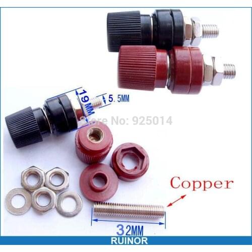 4PCS 30A Binding Post High temperature for Terminals Transformer Power Amplifier