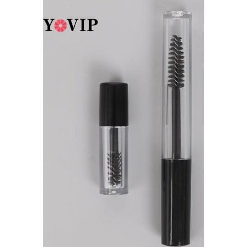 5PCS 3mL/0.8ML Empty Mascara Tube Eyelash Cream Vial Container Cap Liquid Bottle