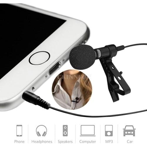 500Pcs/Lot Mini Microphone Mic for Apple IPhone Android Windows Smartphones Noise Cancelling Mic