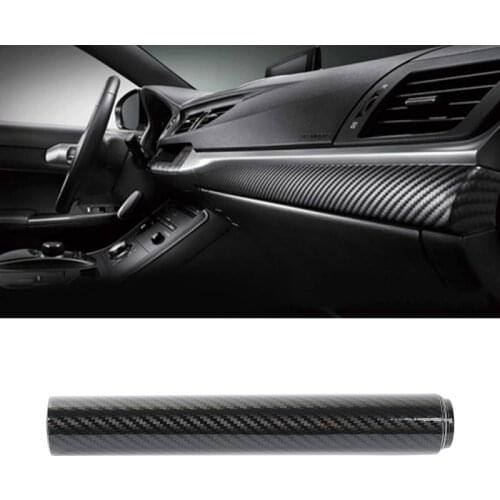 5D Shiny Sticker Black High Gloss Auto Sticker Sheet Smooth finish Glossy Car Film Wrap Decal for car body car accessories