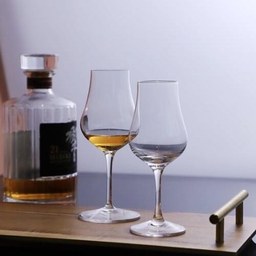 Single Malt Scotch Whisky Tasting Glass Neat Brandy Snifter Wine Taster Drinking Copita Goblet Cup Best Gift For Dad Wholesale