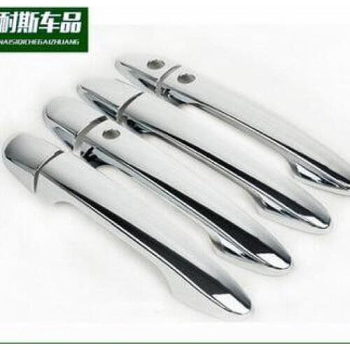 For Mazda 3 2009 - 2013 Chrome Handle Cover Trim Set For 2nd Gen Bl Axela 2010 2011 2012 Car Accessories Stickers Car Styling