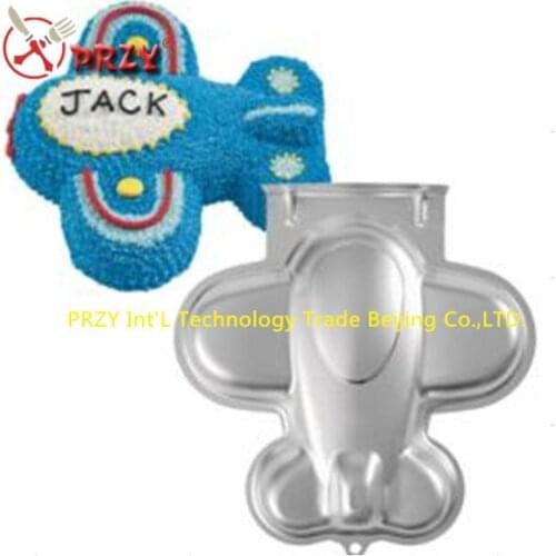 Airplane aluminum alloy cake moulds shape cake decorating tools cake pan airplane NO.:me11