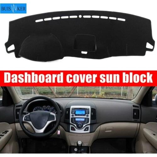 For HYUNDAI I30 2010 2011 2012 2013 14-2017 Car Inner Auto Dashboard Cover Dashmat Pad Carpet Sun Shade Dash Board Cover FIT