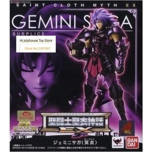 Bandai MODEL Kit SAGA KANON saint seiya Myth Cloth Hades GEMINI Surplice EX action figures figure toys gift toy