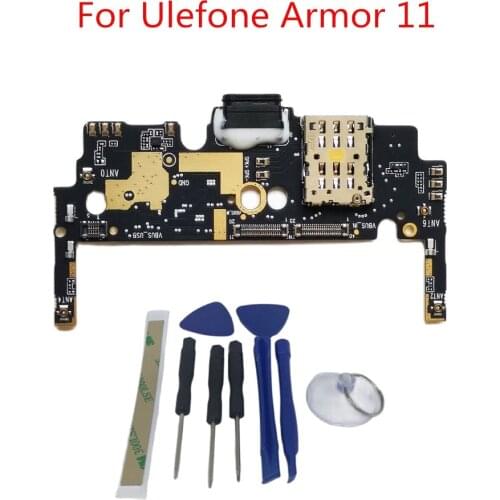 Original New For Ulefone Armor 11 6.1inch Cell Phone Inside Parts Usb Board Charging Dock Replacement Accessories