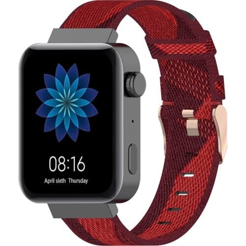 18mm Woven Nylon Watchband for Xiaomi MI Watch Wristband Strap for Garmin Vivomove3S for Fossil for LG Watch Style for Ticwatch