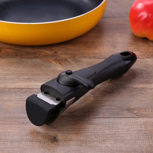 Removable Detachable Pan Handle Pot Dismountable Clip Grip Handle for Kitchen Pan Clamp