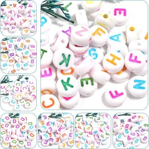 Small Bridge Beads With Letters