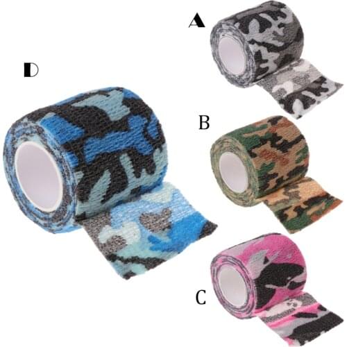 Tattoo Self-adhesive Non-woven Elastic Bandage Grip Tube Cover Wrap Sport Tape