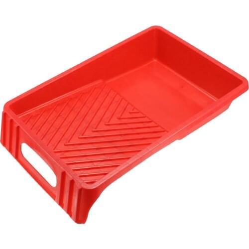 Uxcell Paint Roller Tray for 7 Inch Plastic Liner to Painting Brush Red home touch-ups and home renovations getting the nook