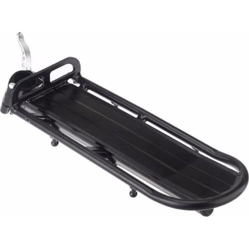 Bike Quick Release Bicycle Luggage Seat Post Pannier Carrier Rear Rack Fender Bicycle Saddle Rear Rack Fender