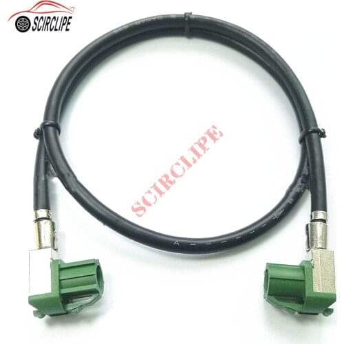 1 Meter HSD Code E Leaf Green LVDS Video Cable Car High-speed Transmission FAKRA for Benz BMW Audi VW