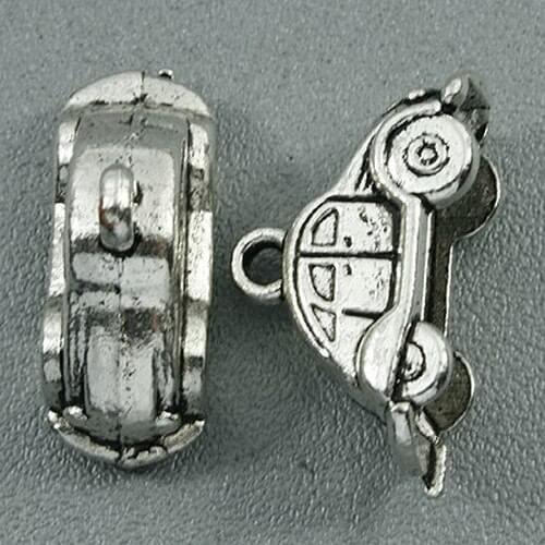 16pcs Tibetan silver old Volkswagen design charms h1087