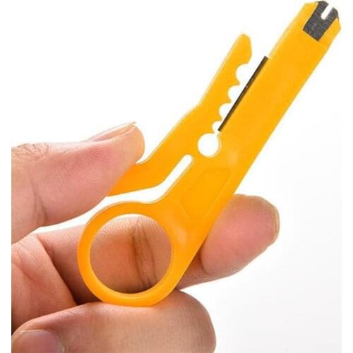 3pcs Portable Wire Stripper Knife Crimper Pliers Crimping Tool Cable Stripping Wire Cutter Cut Line Tool Cable Strip Wire Cutter