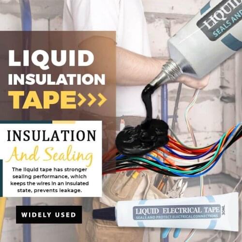 30ml Liquid Insulation Tape Paste Waterproof Anti-UV Electrical Fast Seals And Protect Dry Connections