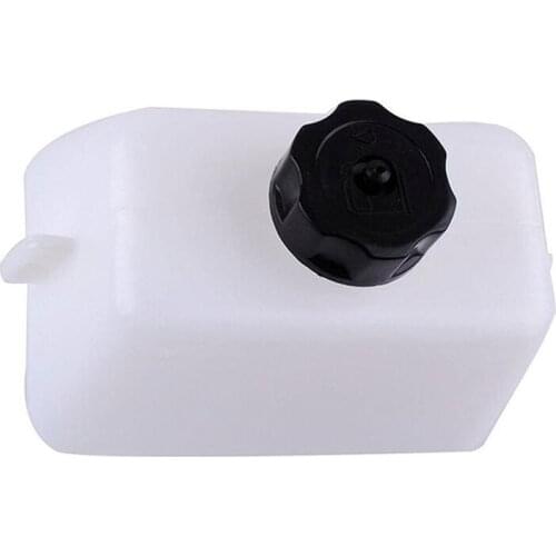 New White Plastic Motorcycle Petrol Fuel Tank For Mini Motor Dirt Bike Dirtbike Filter 1L Motorcycles Acc 1pc