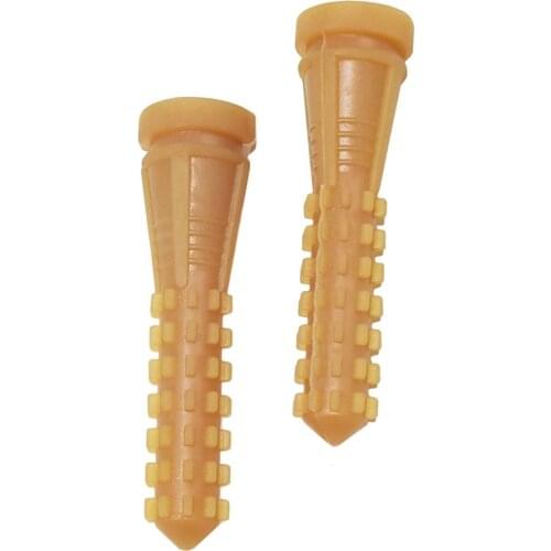 30 pcs 9.5 cm Poultry Plucking Fingers Hair Removal Machine Glue Stick Chicken Plucker Beef tendon material corn rod