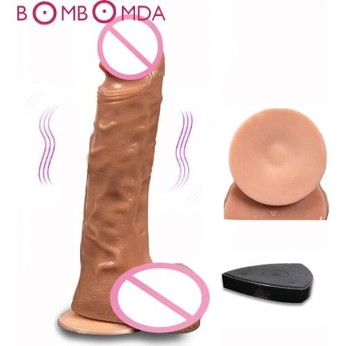 Sex Shop Big Dildo Vibrator Vagina Massager Remote Control Realistic Penis With Suction Cup Sex Toys For Women Adult Sex Product