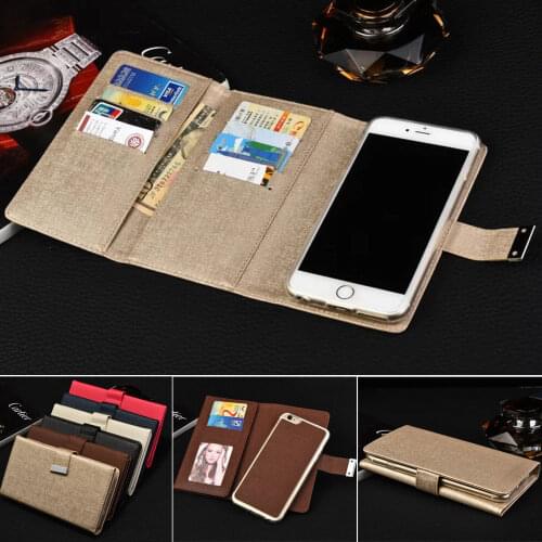 10PCS Sumgo Leather Cases For iPhone 7 Fundas case For iPhone 8 Plus Case Cover Flip Wallet Phone Cases Coque