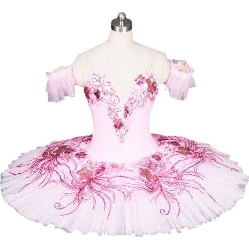 New girls blue bird variation ballet dance dress childrens Little Swan Tutu Skirt suspender fluffy gauze dress performance