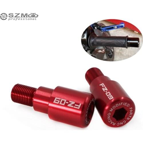 For YAMAHA FZ09 FZ-09 FZ 09 2014-2018 2017 Handlebar Grips Motorcycle Accessories Bar Ends Hand Grip Handlebar End Caps