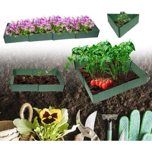 NEW Garden Planter Box for Vegetables Flower Bed Outdoor Removable Shelves portable Planting flower bed combined planter pots